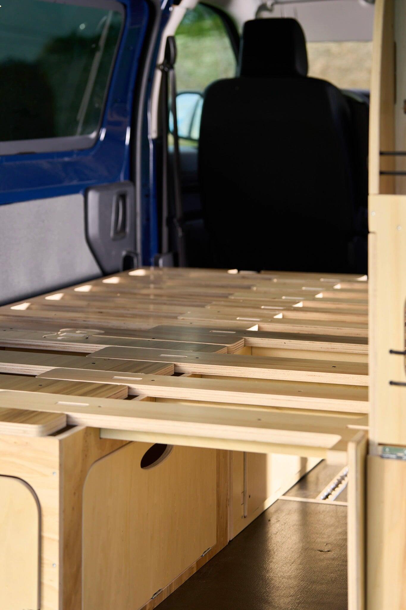 Lit peigne van (avec matelas/ avec tiroirs) 3/7