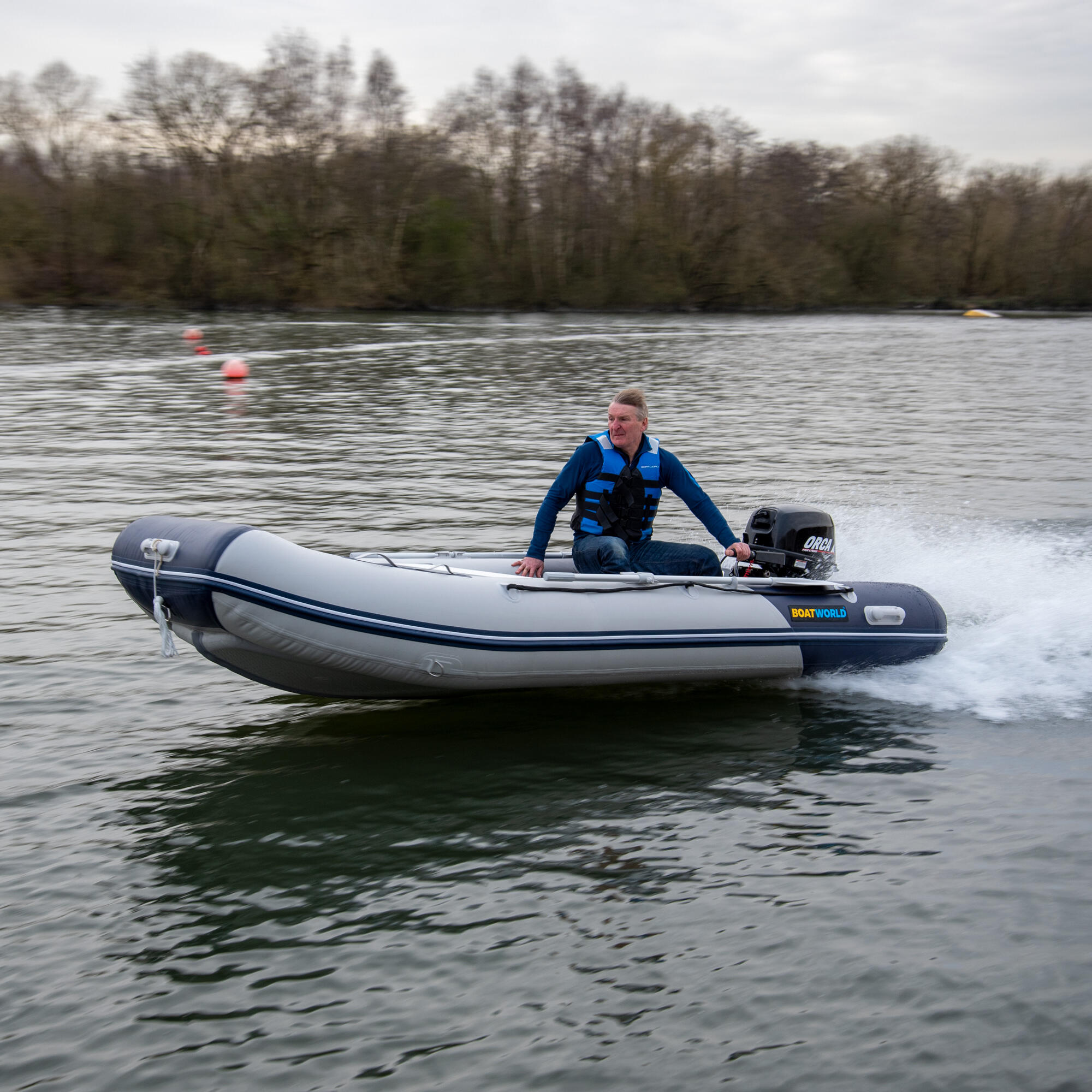 Boatworld 380 Air V Type Floor Inflatable Boat 2/7