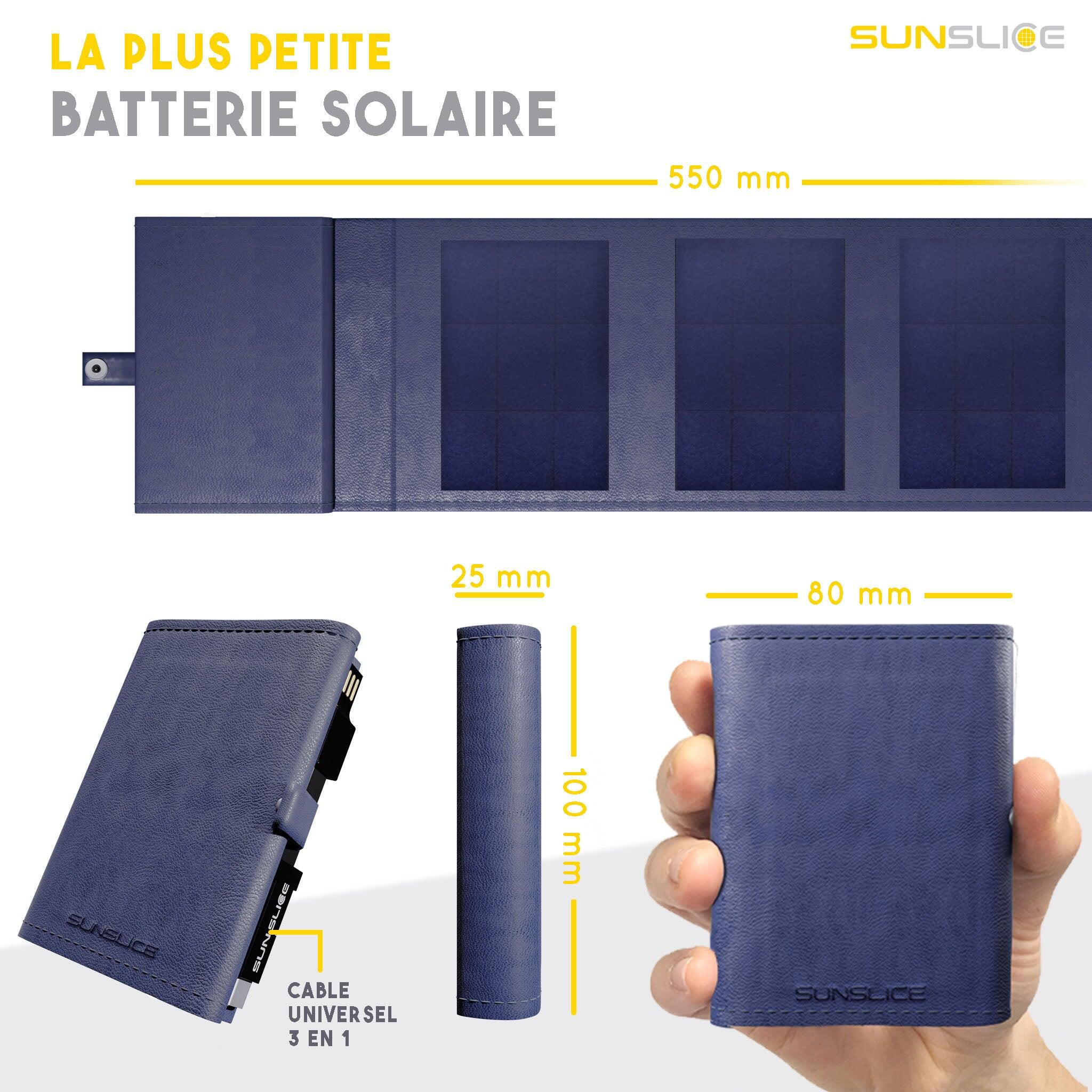 Sunslice 4W tragbares Solar-Batterieladegerät 3/5