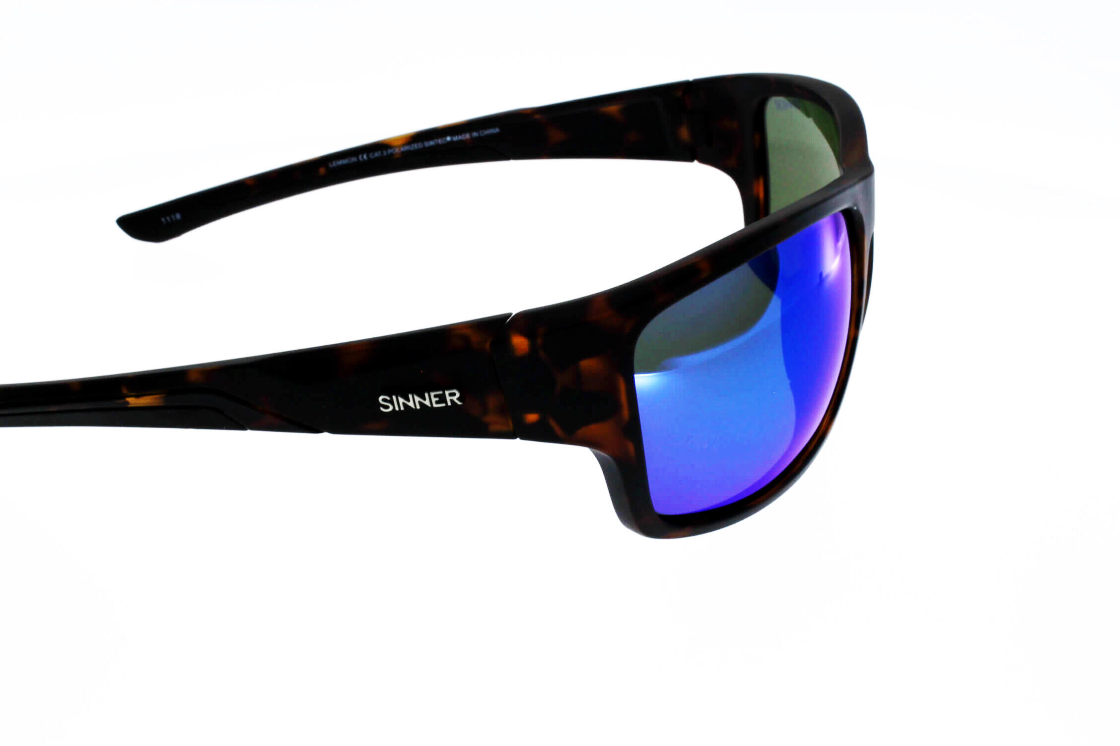 Lemmon Unisex Cycling Sunglasses - Matte Black, Polarised Red Cat.3 4/5