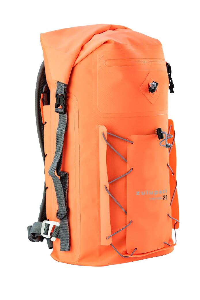ZULUPACK Mochila impermeable con bolsillo para agua 25L - TRITON
