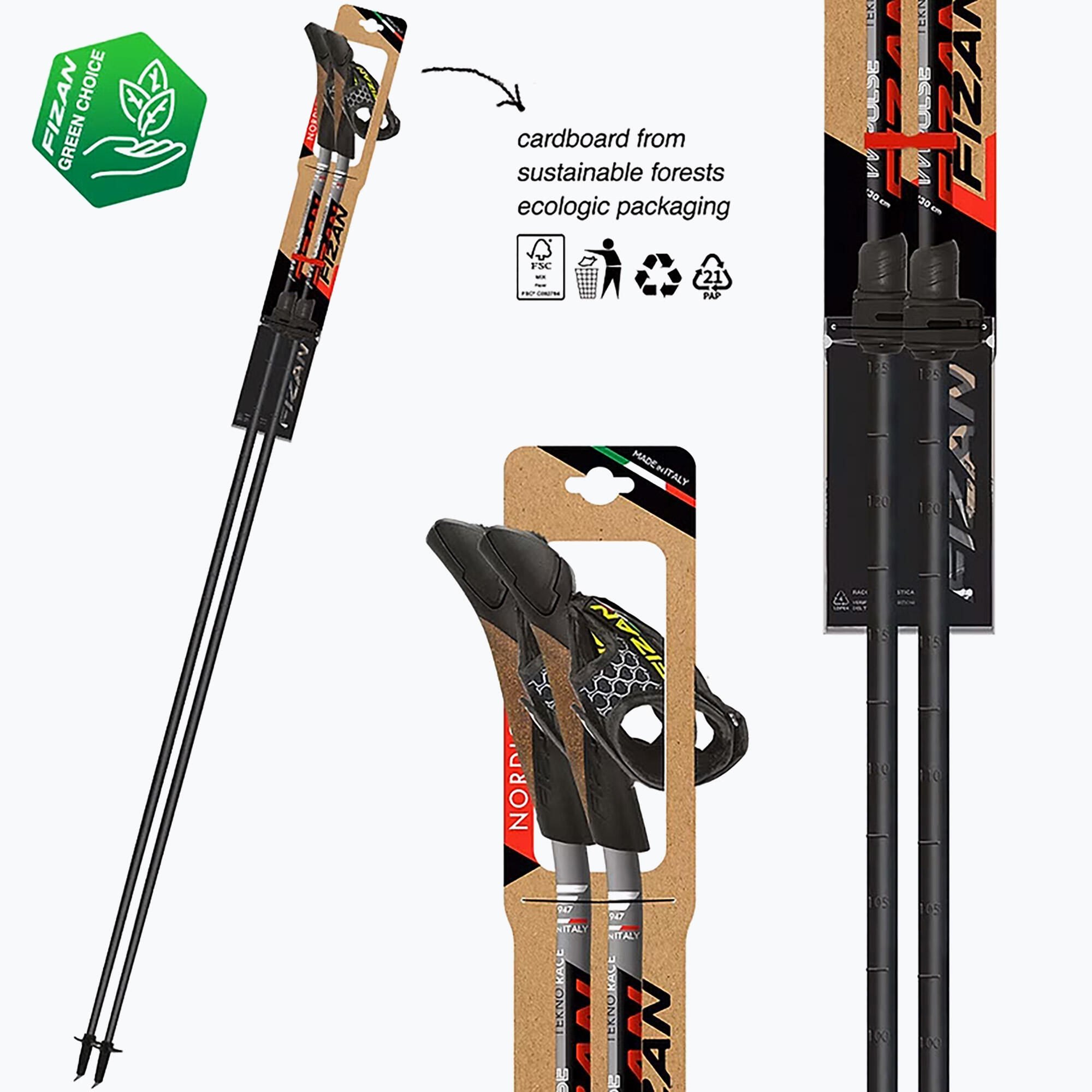 Kije nordic walking Fizan Tekno Race Impulse 3/5