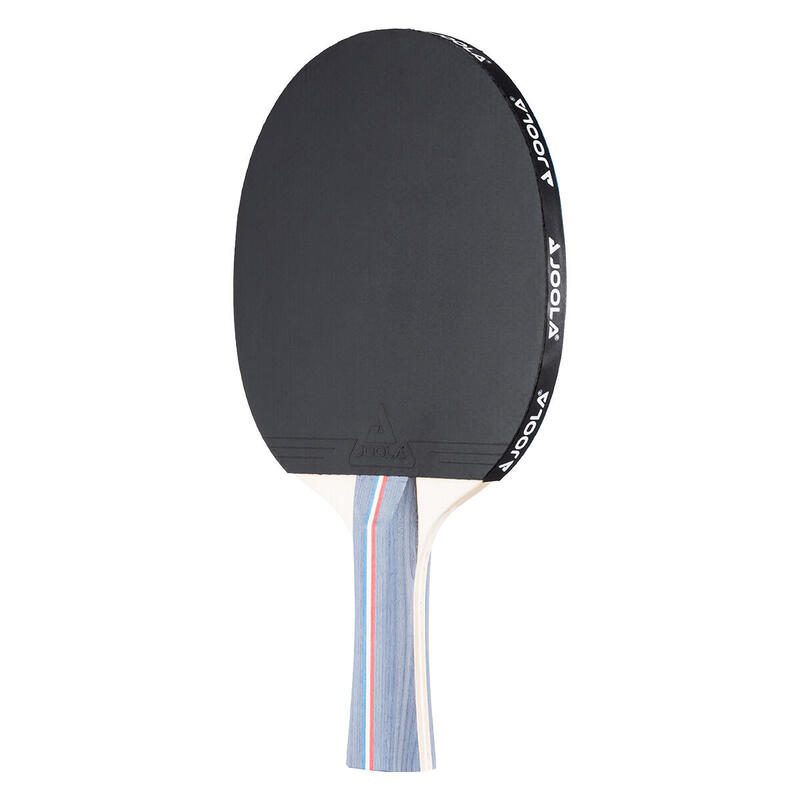 Set Ping-pong 4 Raquettes + 3 Balles + Sac - Pour Débutants Et Pros, Bois 7 Plis, Caoutchouc Compétition