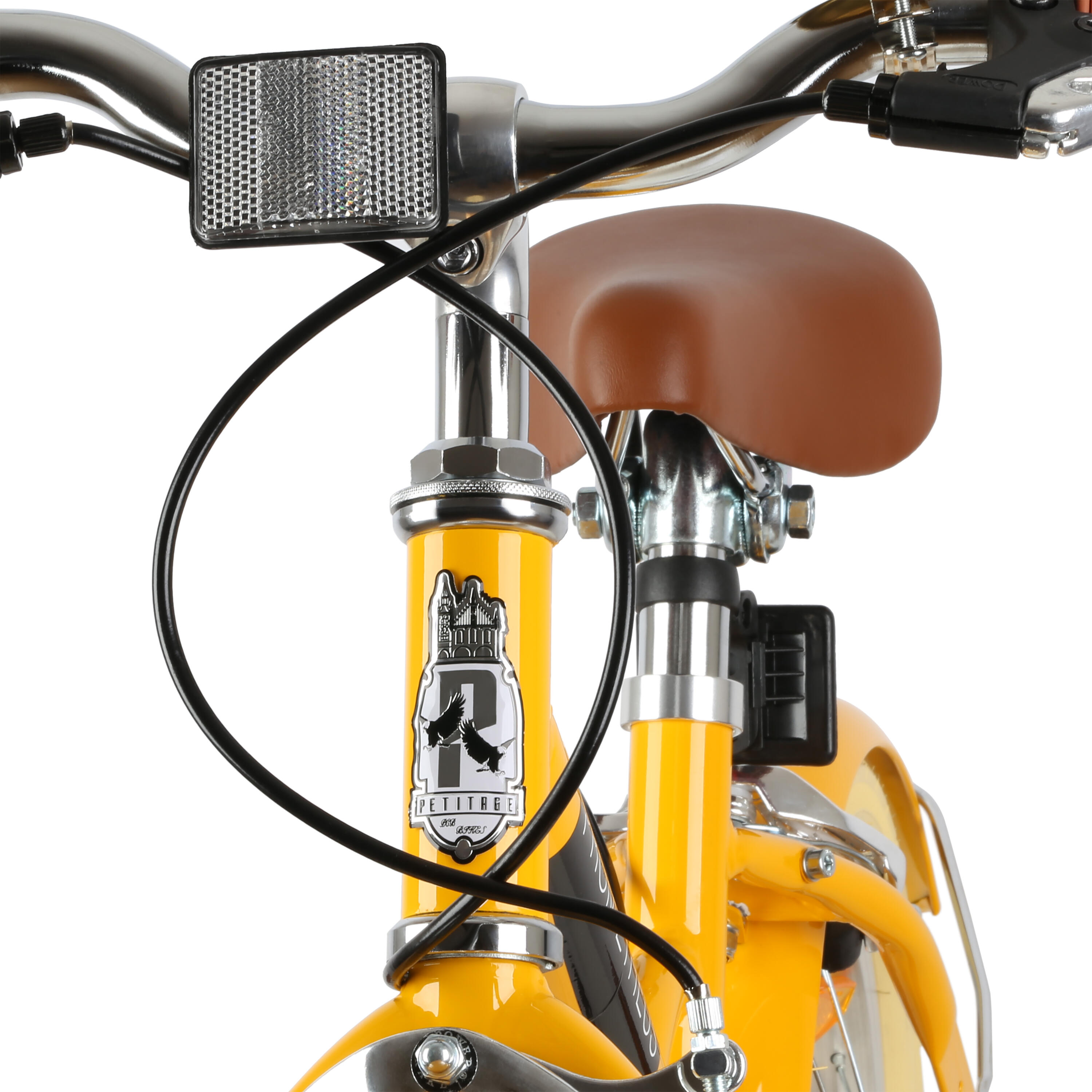 Kinderfahrrad 18 Zoll ab 6 Jahre – Retro/Vintage Look - V-Bremse & Ständer 6/8