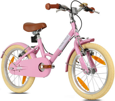 Kinderfiets 16 inch vanaf 5 jaar – retro/vintage look. v-brake & standaard