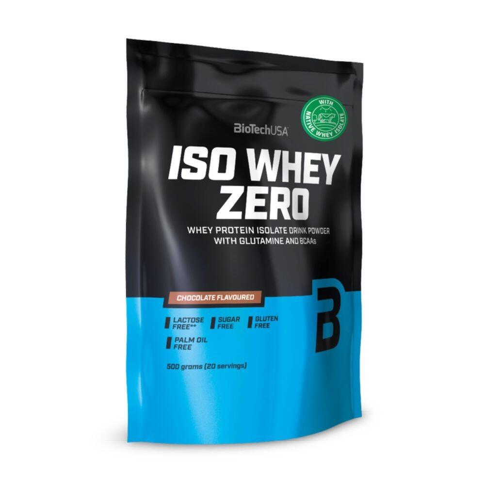 BIOTECHUSA Iso Whey Zero Lactose Free proteína en polvo 500gr Chocolate BioTech USA