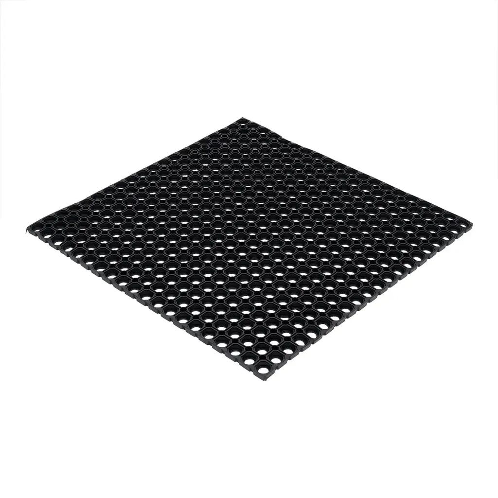 Rubber grating mat 80x80x1.5cm