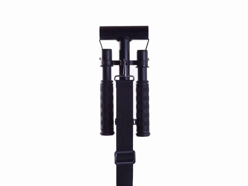 Hulajnoga Rideoo 120 City Scooter Race Black 120 mm LED 4/7