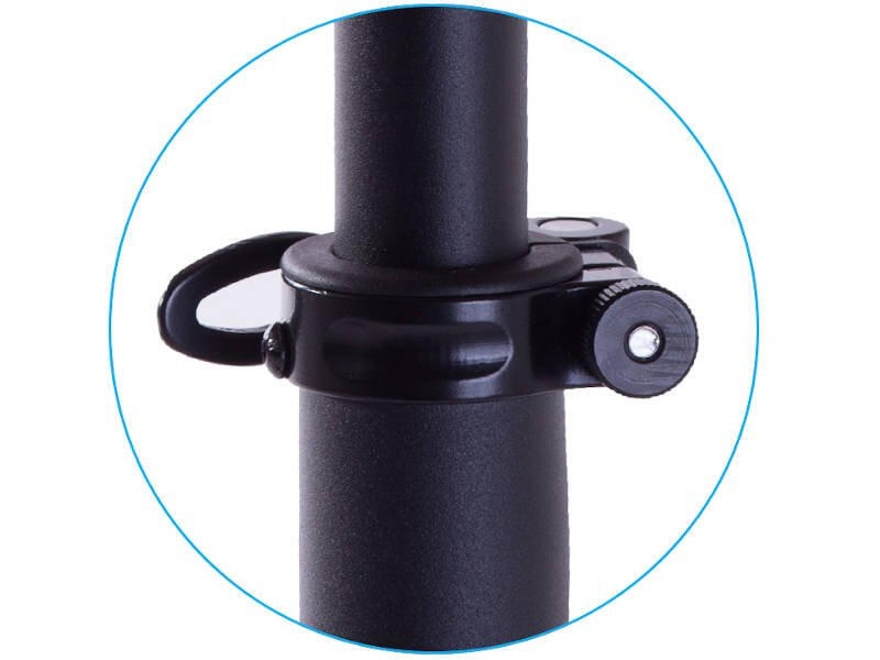 Hulajnoga Rideoo 120 City Scooter Race Black 120 mm LED 7/7
