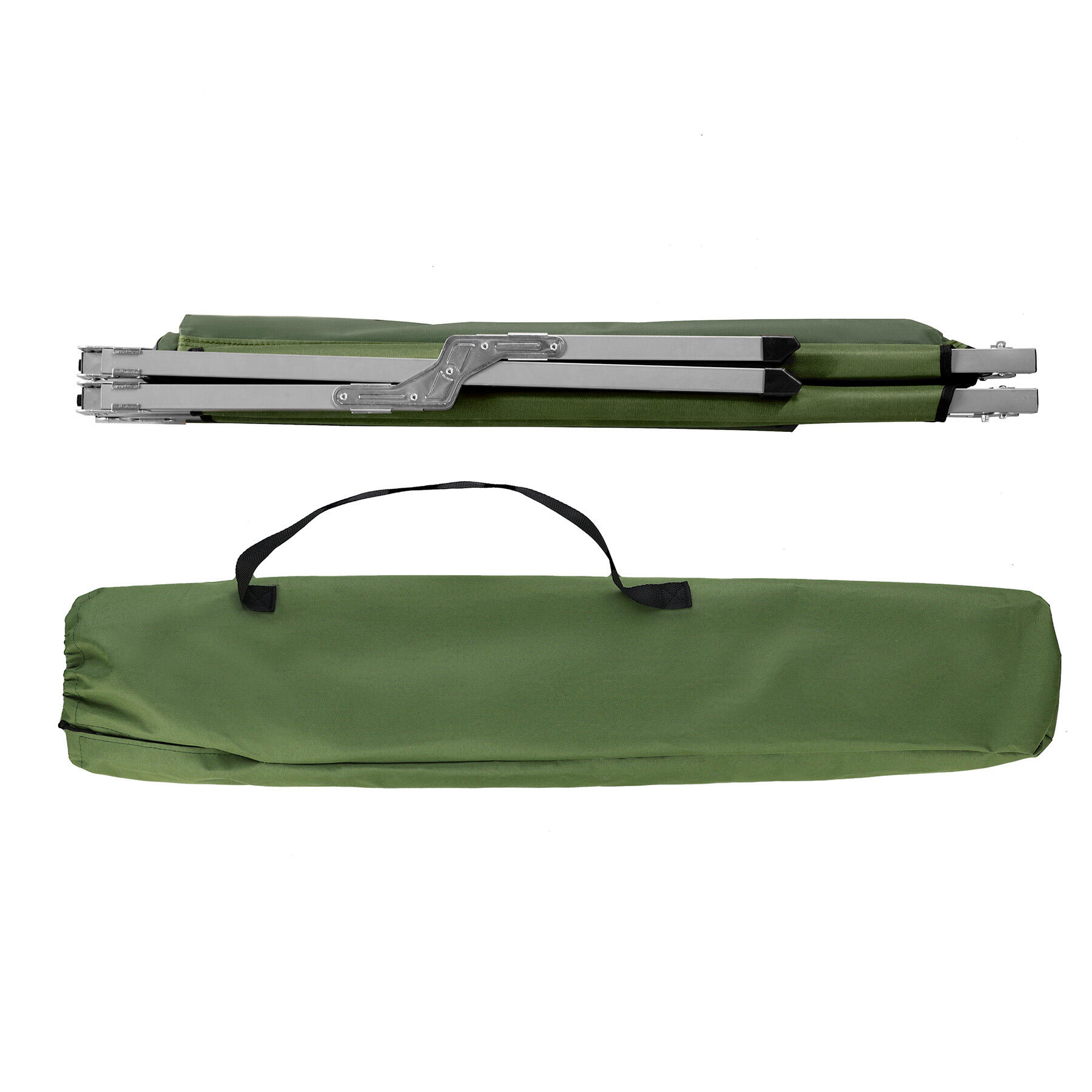 Lit de camping pliable Camping en acier 120 kg NILS CAMP NC2756 5/9