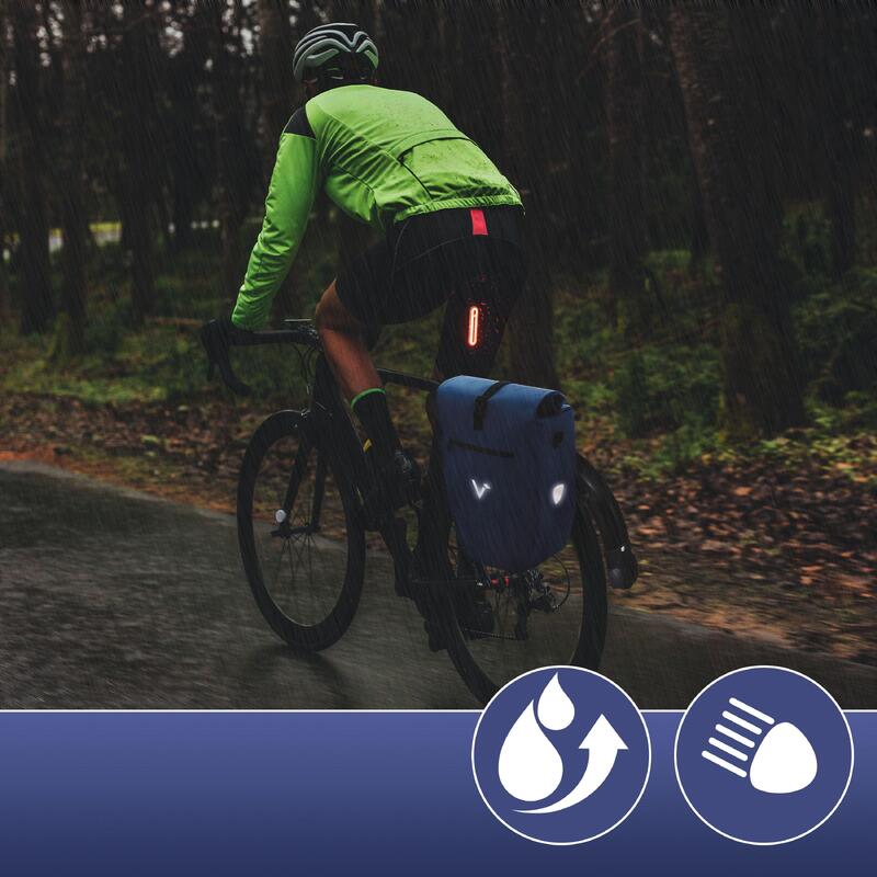 Sacoche velo Sacoche de porte-bagages velo etanche à vélo 28L bikepacking