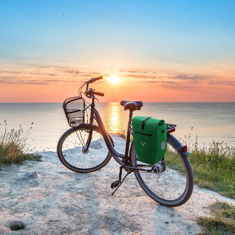 Sacoche velo Sacoche de porte-bagages velo etanche à vélo 28L bikepacking