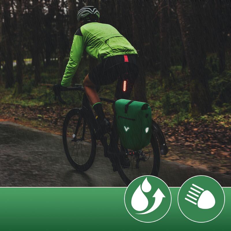 Sacoche velo Sacoche de porte-bagages velo etanche à vélo 28L bikepacking
