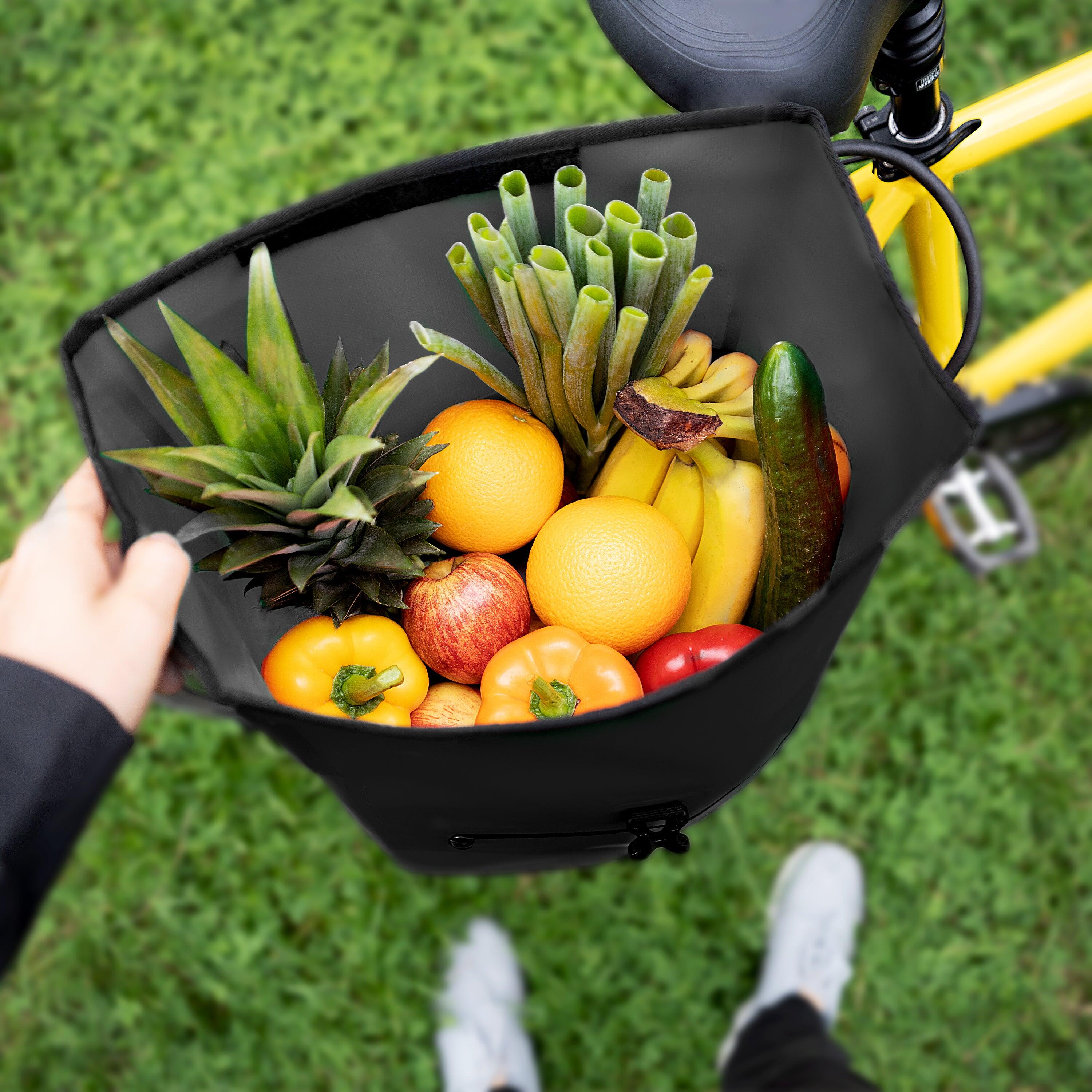 Fahrradtasche Wasserdichte Gepäckträgertasche reflektierend & sicher 20L - Basic 4/7