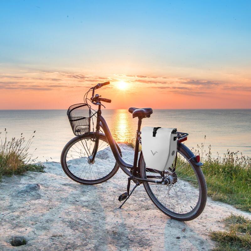 Sacoche velo Sacoche de porte-bagages velo etanche à vélo 28L bikepacking