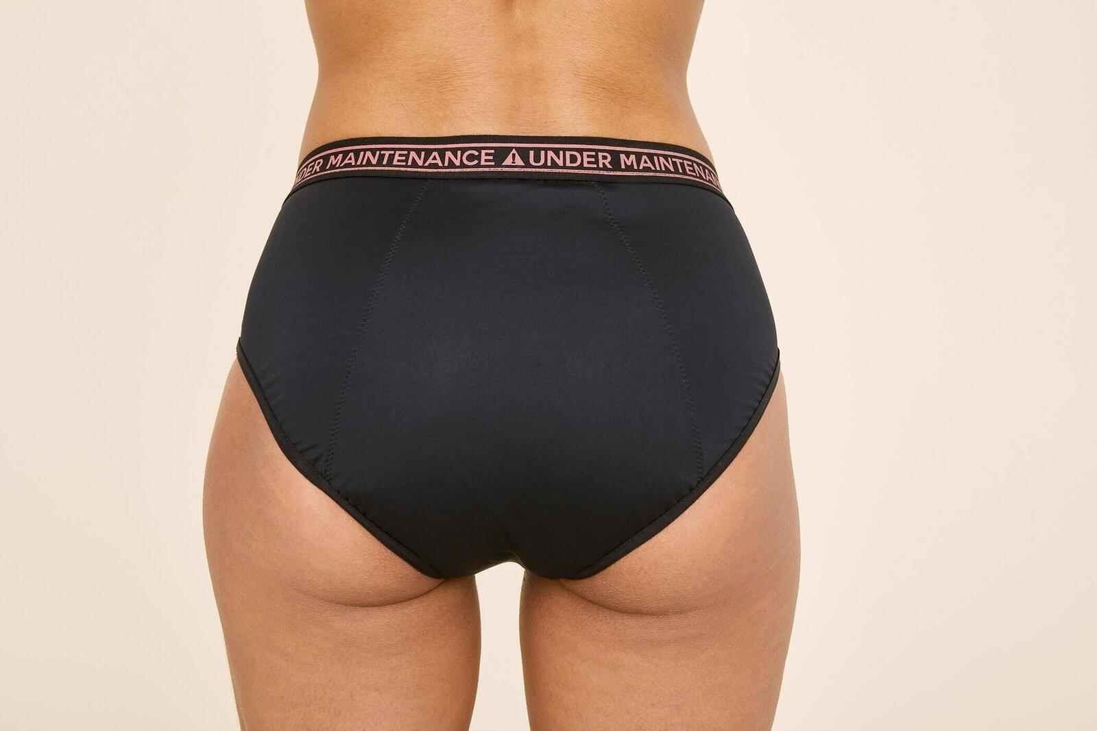 Culotte menstruelle absorption MEDIUM "Under Maintenance" 3/3