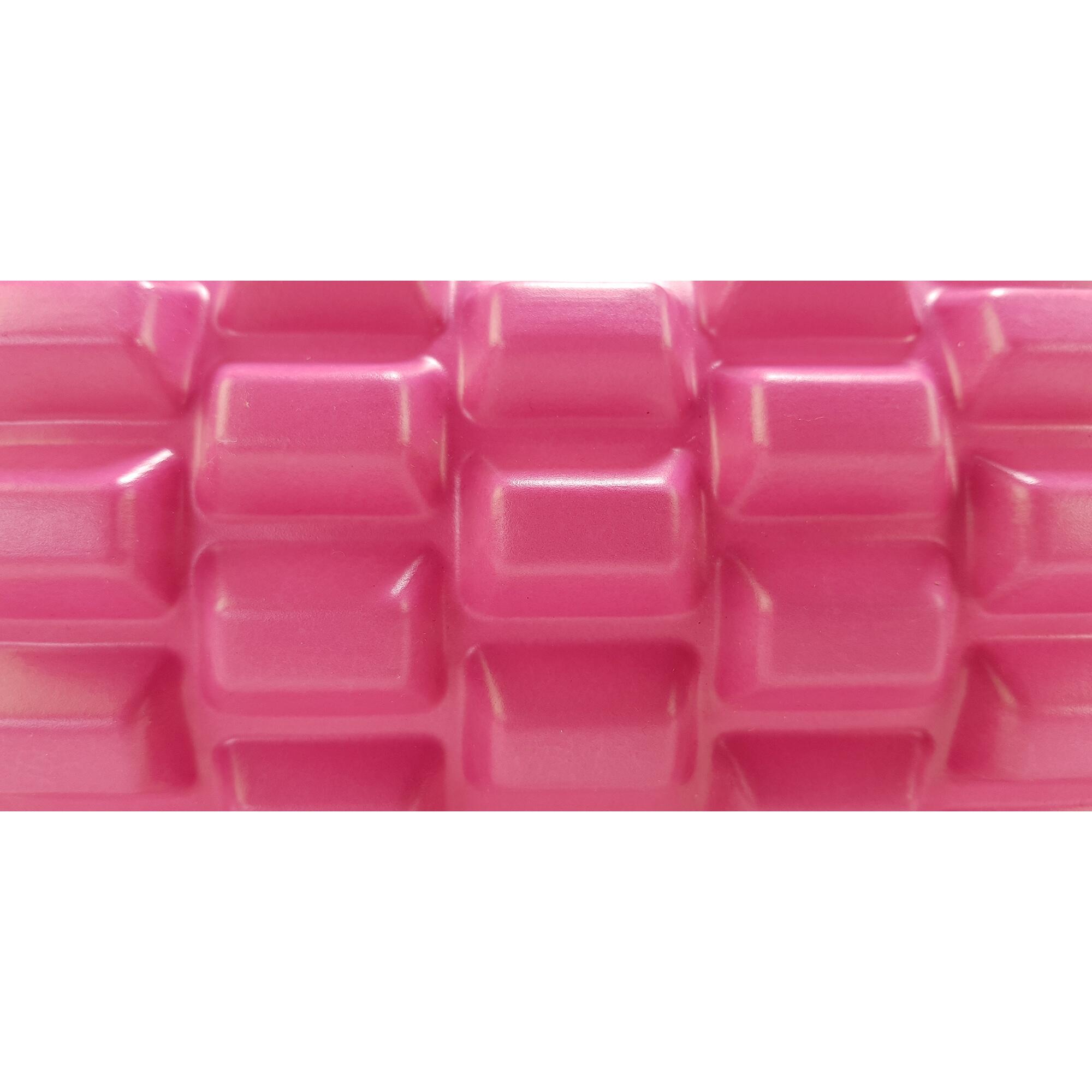 Yoga Grid Foam Roller - 33 cm de long en Rose 2/6
