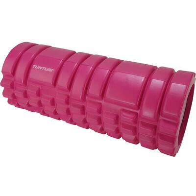 Yoga Grid Foam Roller - 33 cm lang in Rosa - Inkl. kostenlose Fitness-App