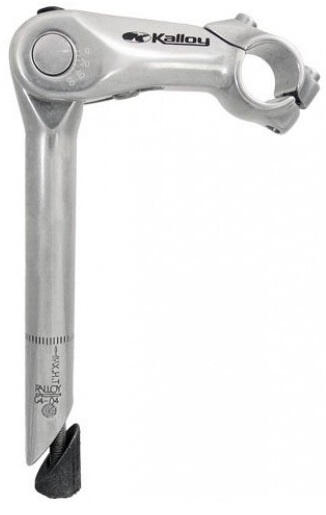 KALLOY Verstelbare Kalloy Corratec Stuurpen van Aluminium Zilver 25.4 mm