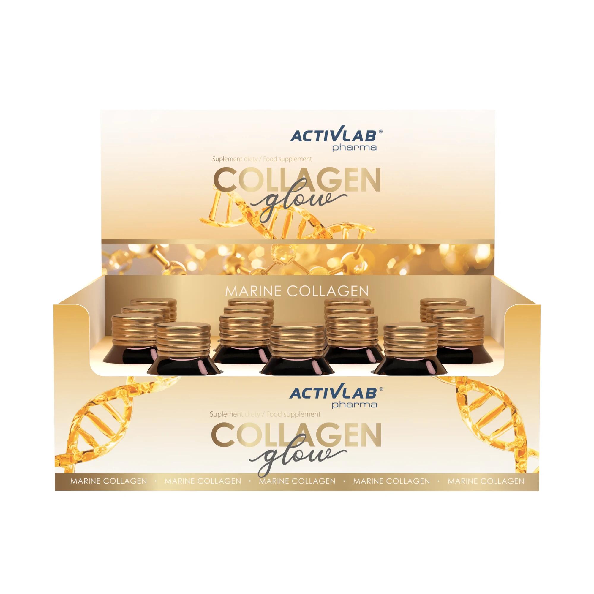 Hydrolizowany kolagen rybi Collagen Glow Activlab Pharma 2/2