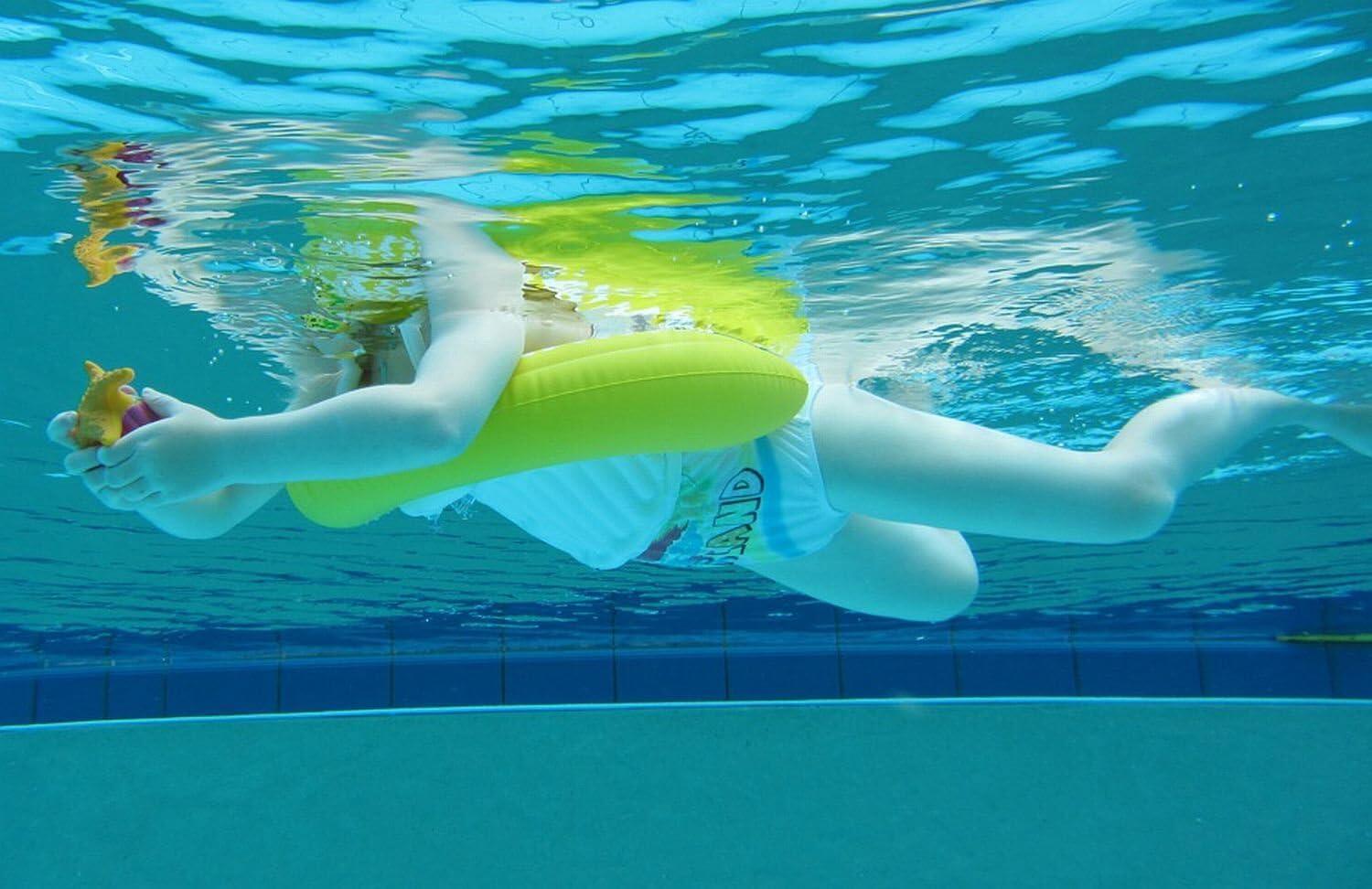 SWIMTRAINER classic jaune - Bouée d'apprentissage pour enfant de 4 à 8 ans 3/7