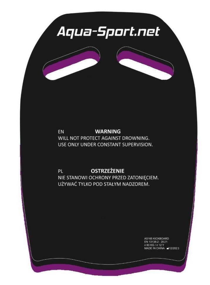 Deska do pływania unisex Aqua-Sport Kickboard