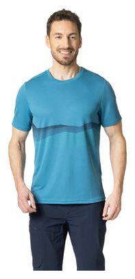 Maglia Manica Corta ODLO F-Dry Ridgeline Blu