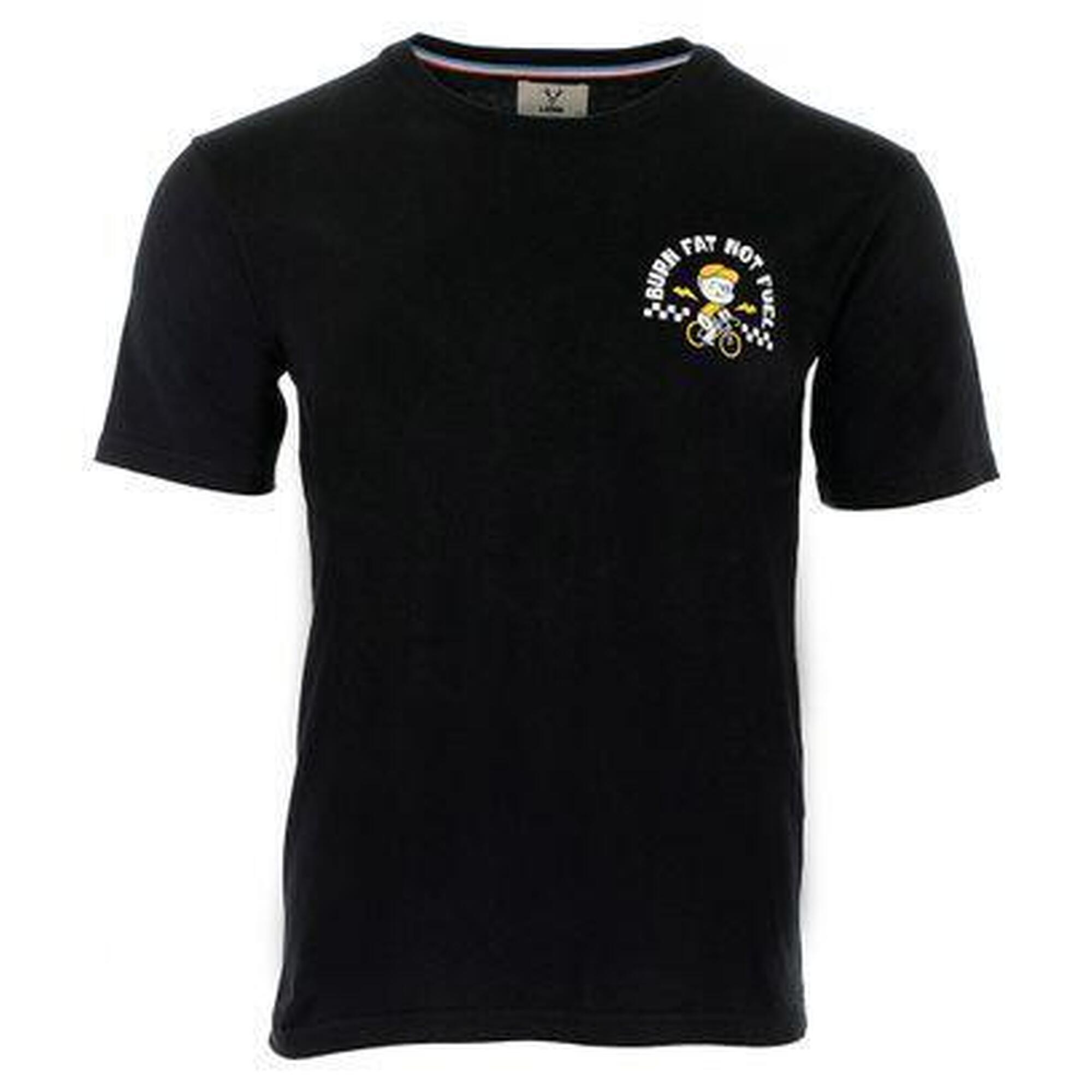 Lebram - T-shirt Lebram Burn Fat Not Fuel Noir - T-shirt Manches Courtes - Noir - 52 2xl - Decathlon