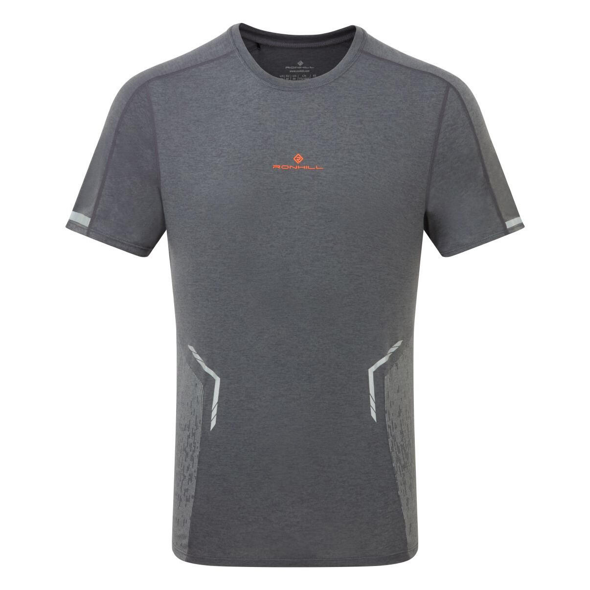 RONHILL Mens Tech Reflect Short Sleeve Run T-Shirt