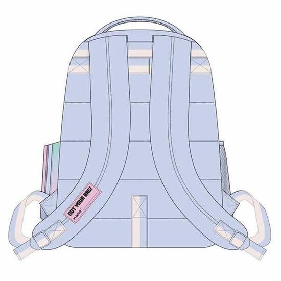 Mochila Escolar Stitch Lila