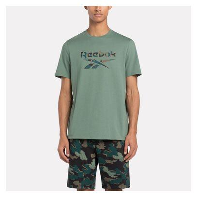 T-shirt Reebok Identity Motion verde 3/5
