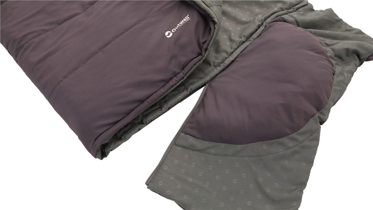 Outwell Contour sacco a pelo reversibile, Dark Purple, 220 cm 6/7