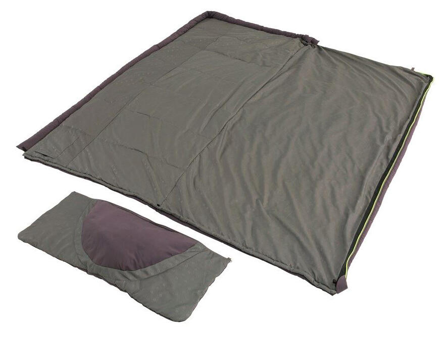 Outwell Contour sacco a pelo reversibile, Dark Purple, 220 cm 3/7