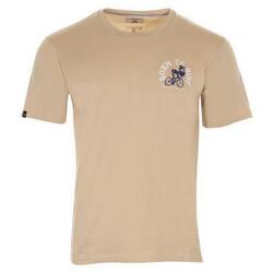 T-shirt LeBram Born To Ride Beige
