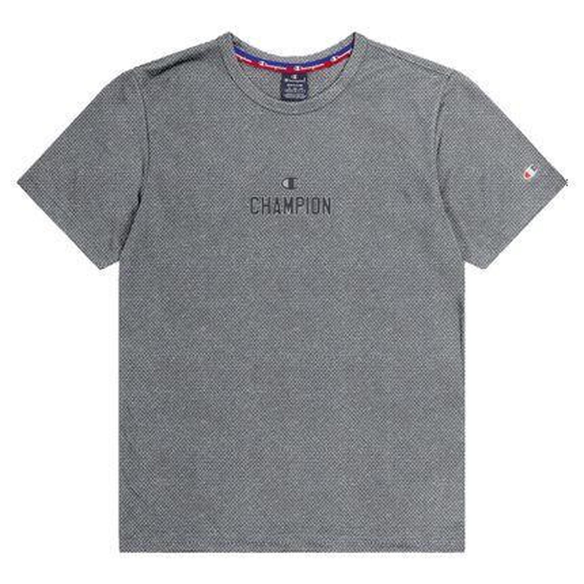 Champion - T-shirt Champion Legacy Gris - T-shirt Manches Courtes - Gris - S - Decathlon