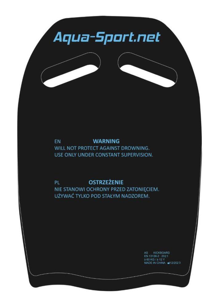 Deska do pływania unisex Aqua-Sport Kickboard