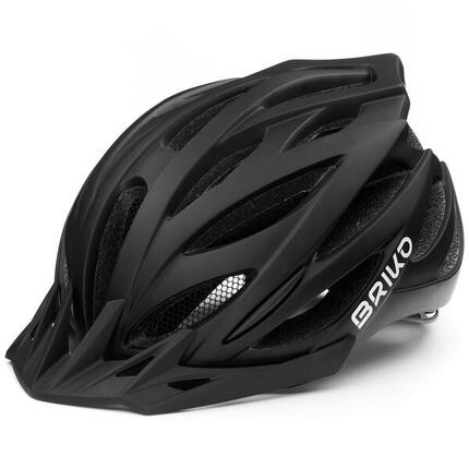 BRIKO Morgan Bike Helmet Fietshelm MAT ZWART M