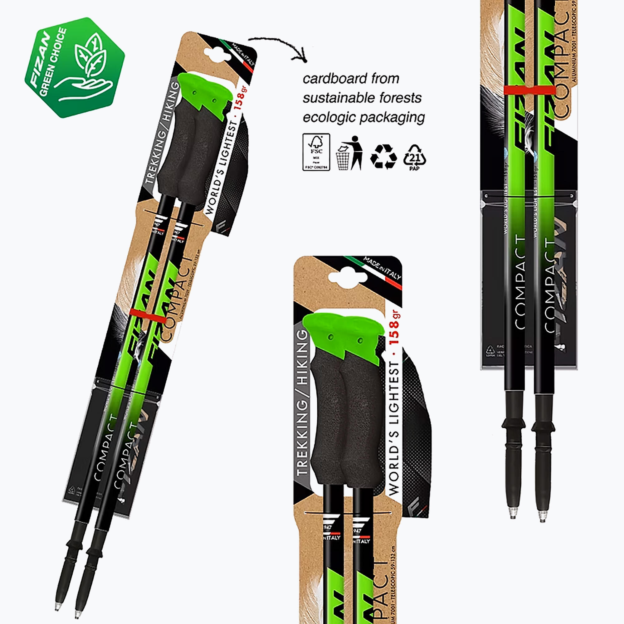 Kije trekkingowe Fizan Compact 3/5