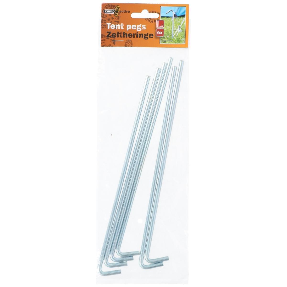 Camp Active tent pegs set of 6 pieces. 2/5