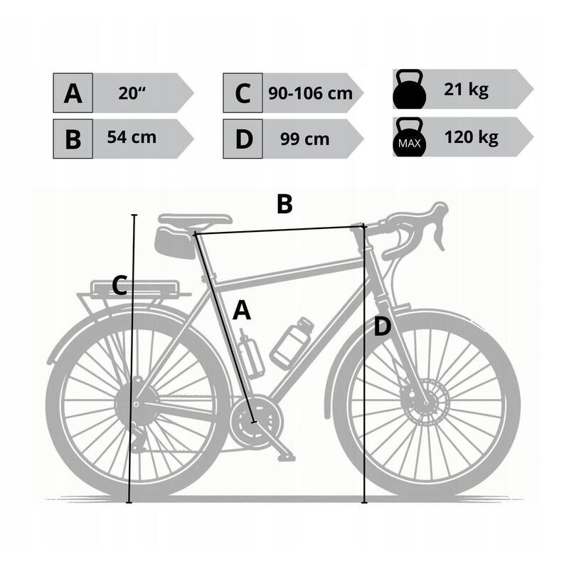 Rower elektryczny trekkingowy HEAD eUrban Neo