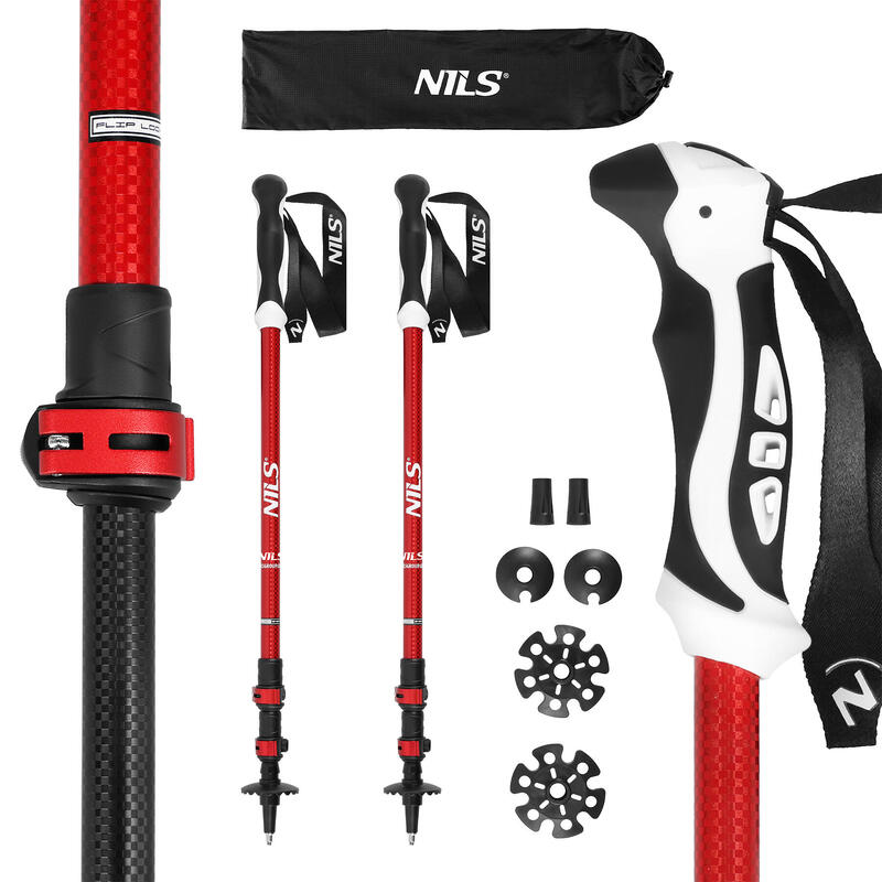 Bețe de trekking reglabile NILS TK8601