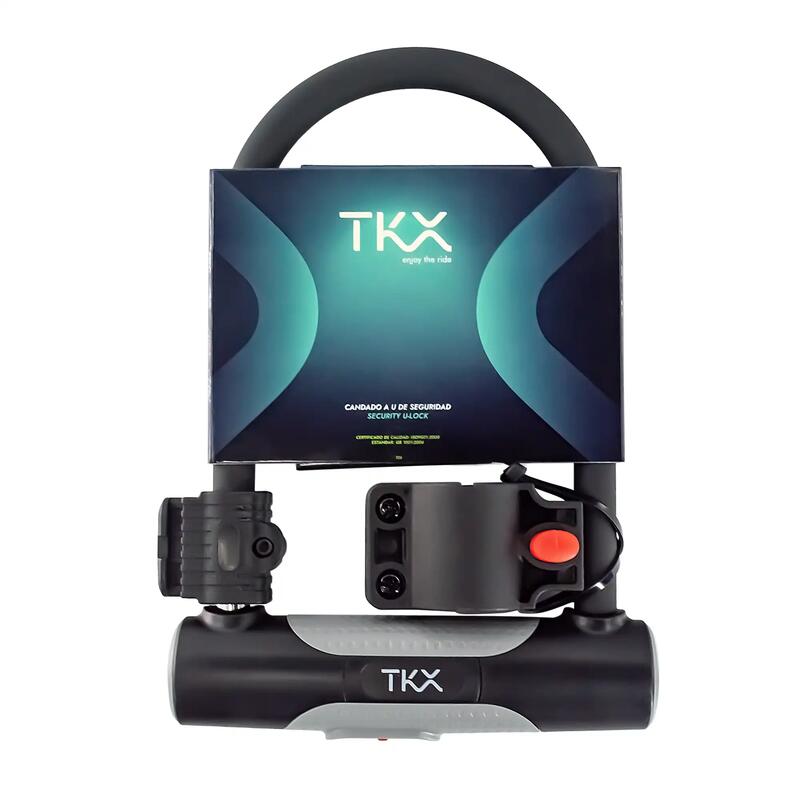Cadeado de segurança para bicicleta TKX 160x240mm em forma de U