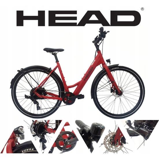Rower elektryczny trekkingowy HEAD eUrban Trinity