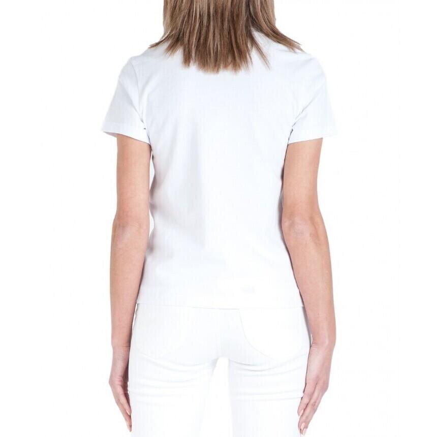 T-Shirt Vans Flying V Crew, Branco, Mulheres 3/4