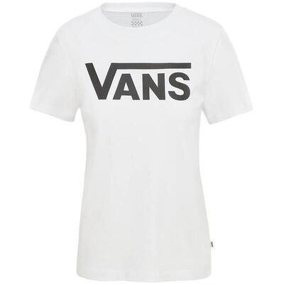 T-shirt vans flying v crew. wit. dames