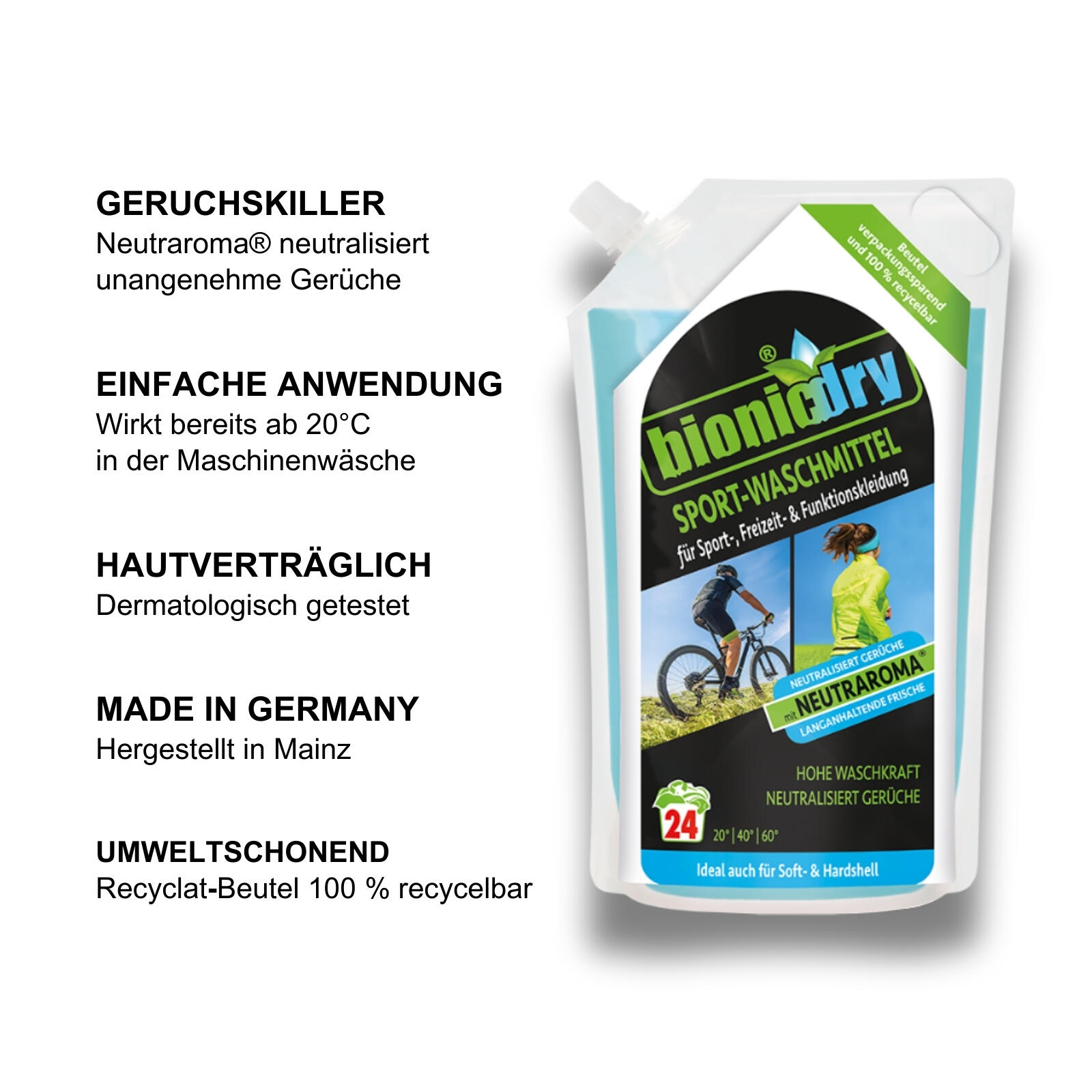 bionicdry® Sport-Waschmittel 2er Pack 4/6
