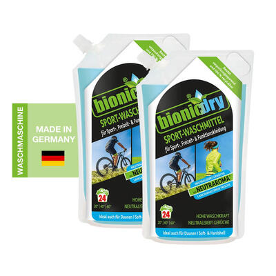 bionicdry® Sport-Waschmittel 2er Pack
