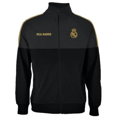 Prémium fekete-arany Real Madrid kardigán