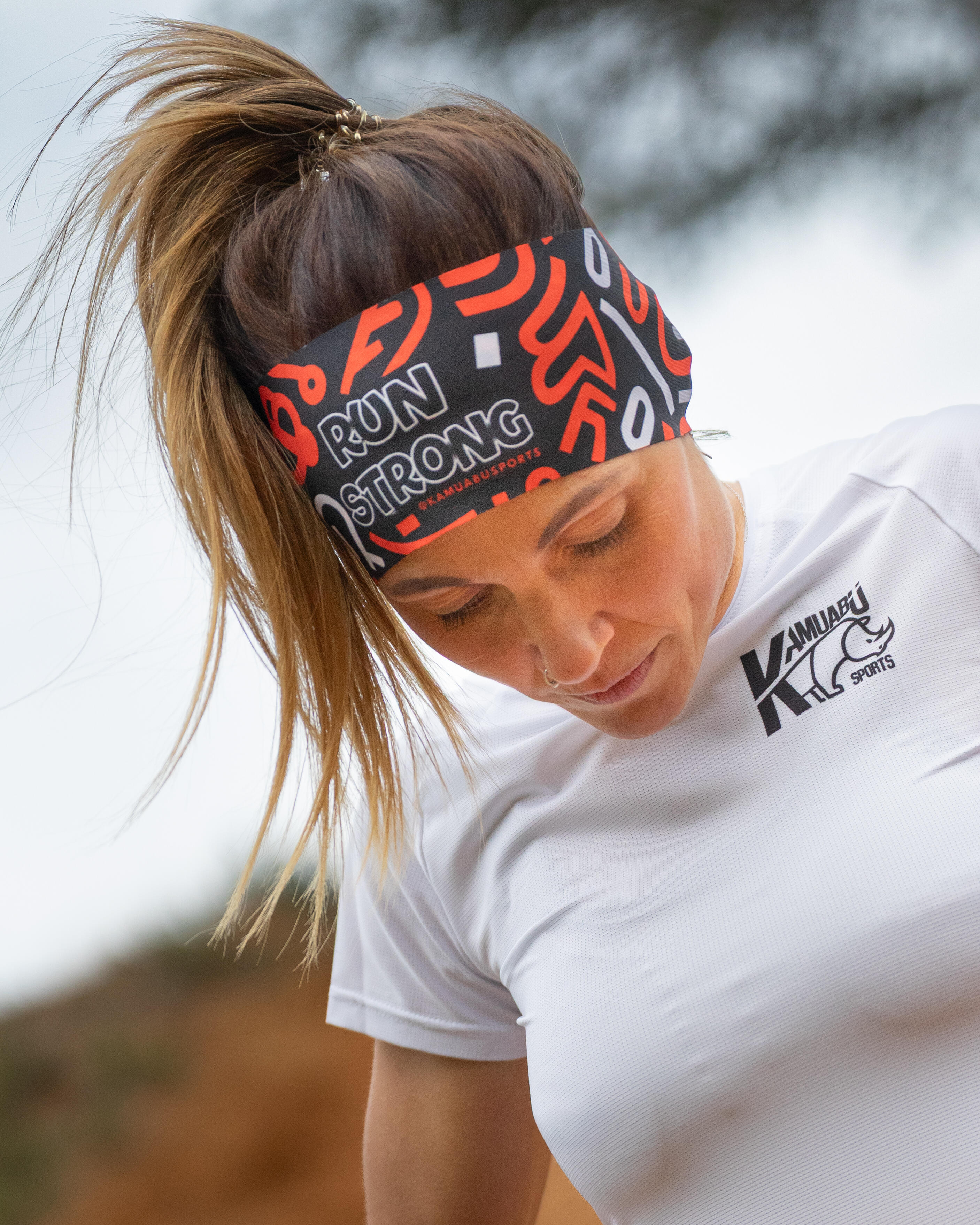 HEAD BAND RUNNING Elite RUN STRONG - Sem Costuras 6/7