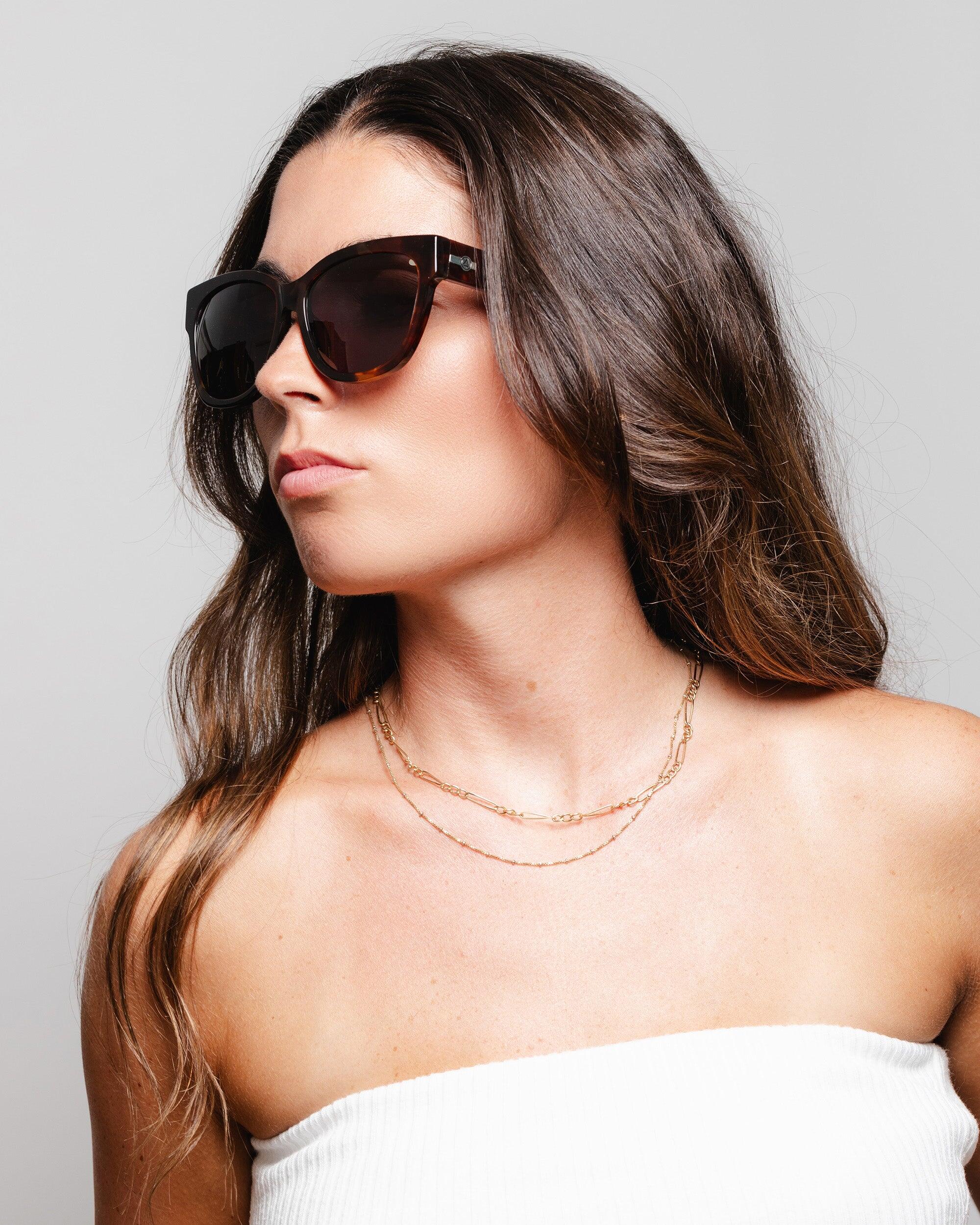 Gafas de Sol Uller Rojowood Brown Tortoise / Black Unisex 5/5